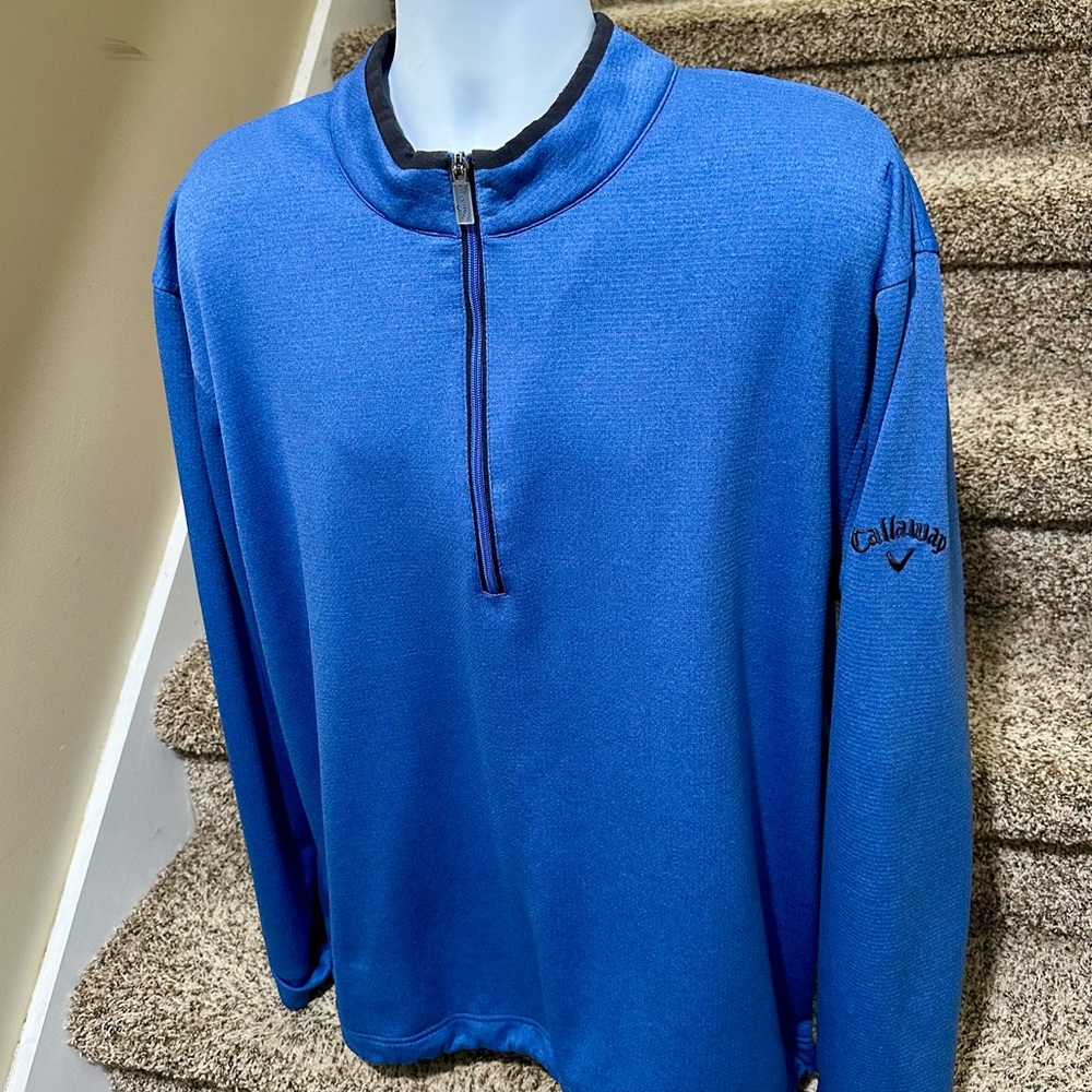 Nice *CALLAWAY Golf* Weather Series casual golf ⛳️ pullover sweater sweater XXL